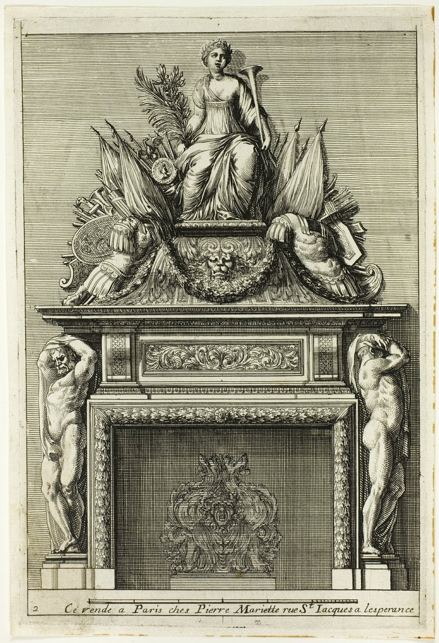 Chimneys in the Italian Manner by Jean le Pautre