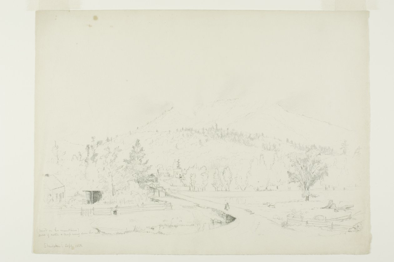 Mist on the Mountains by Jervis McEntee