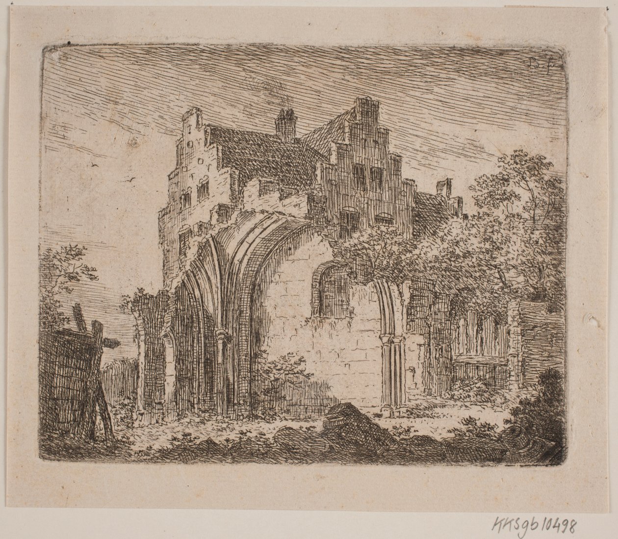 Ruin of a Monastery Building by Jes Bundsen