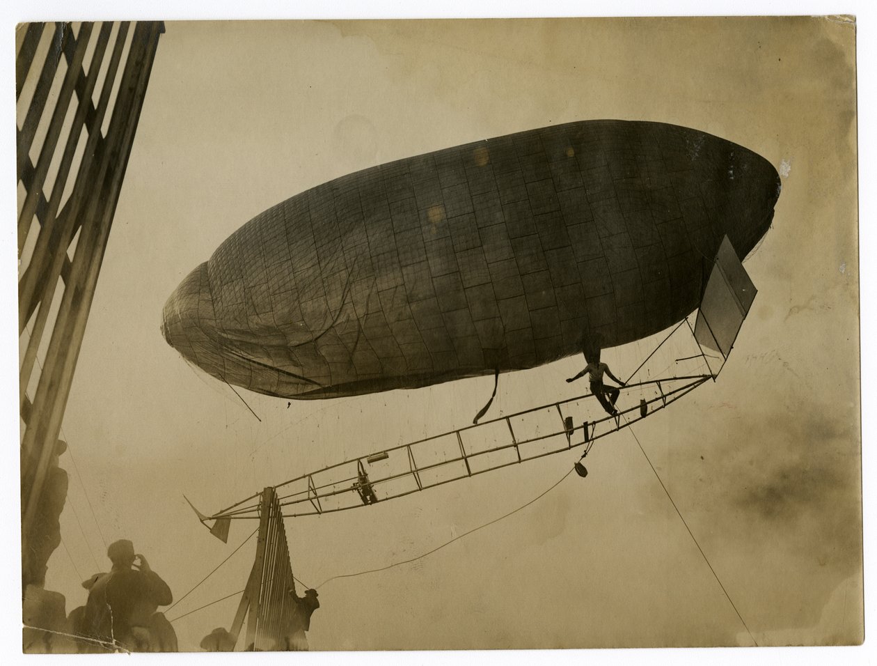 Airship "California Arrow" by Jessie Tarbox Beals
