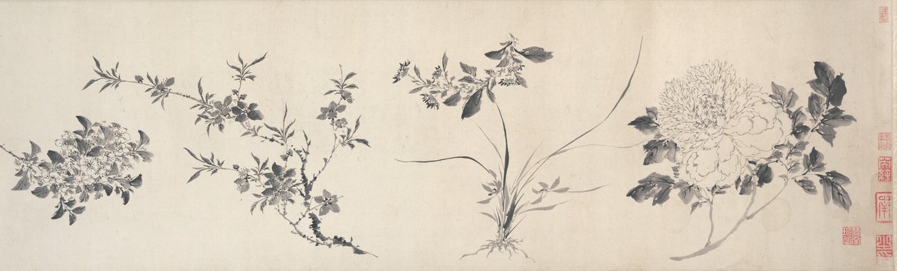 Flowers of the Four Seasons by Jiayan Chen