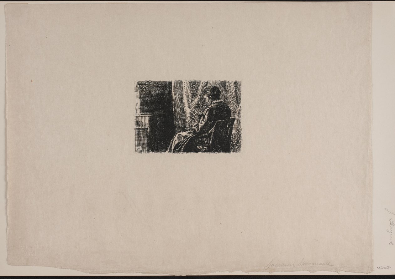 Seated Woman by Joakim Frederik Skovgaard