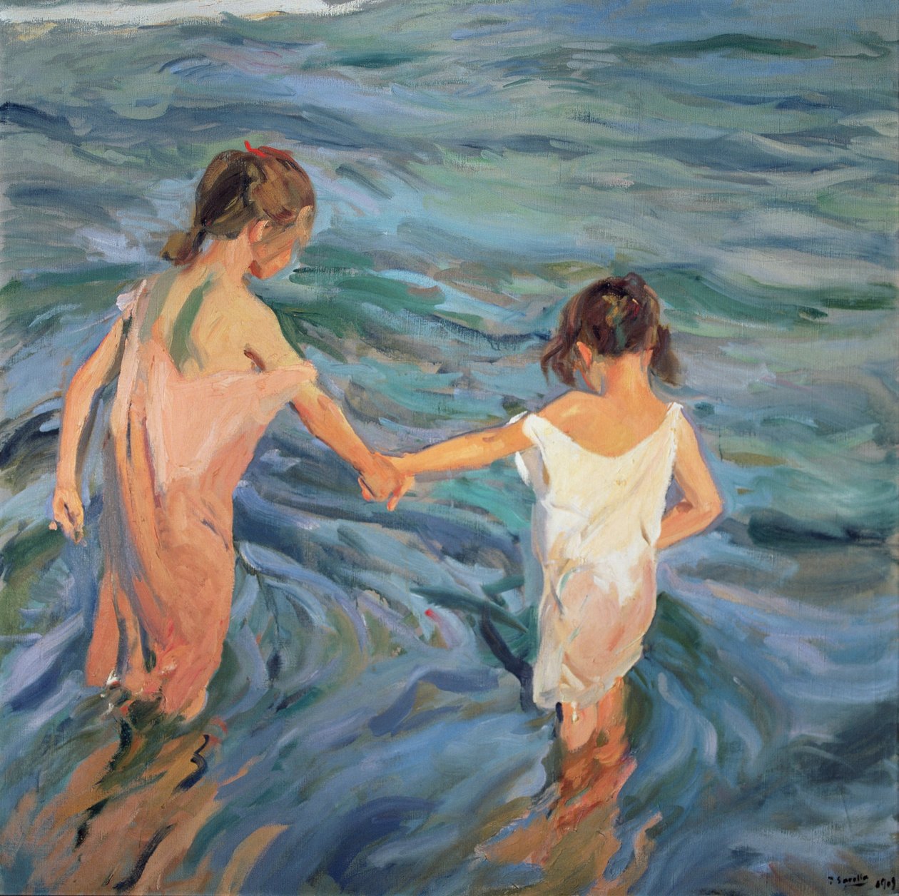 Children in the Sea by Joaquin Sorolla y Bastida