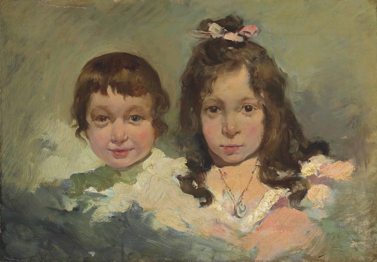 Maria and Joaquin by Joaquín Sorolla