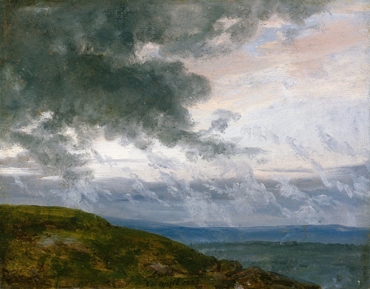Study of Drifting Clouds by Johan Christian Dahl