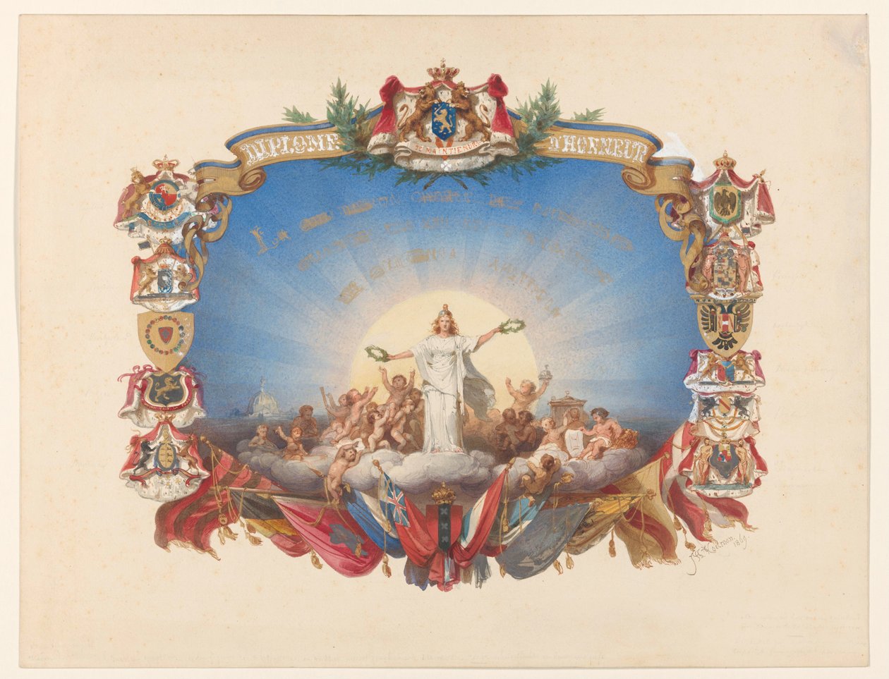 Design for a Diplome d