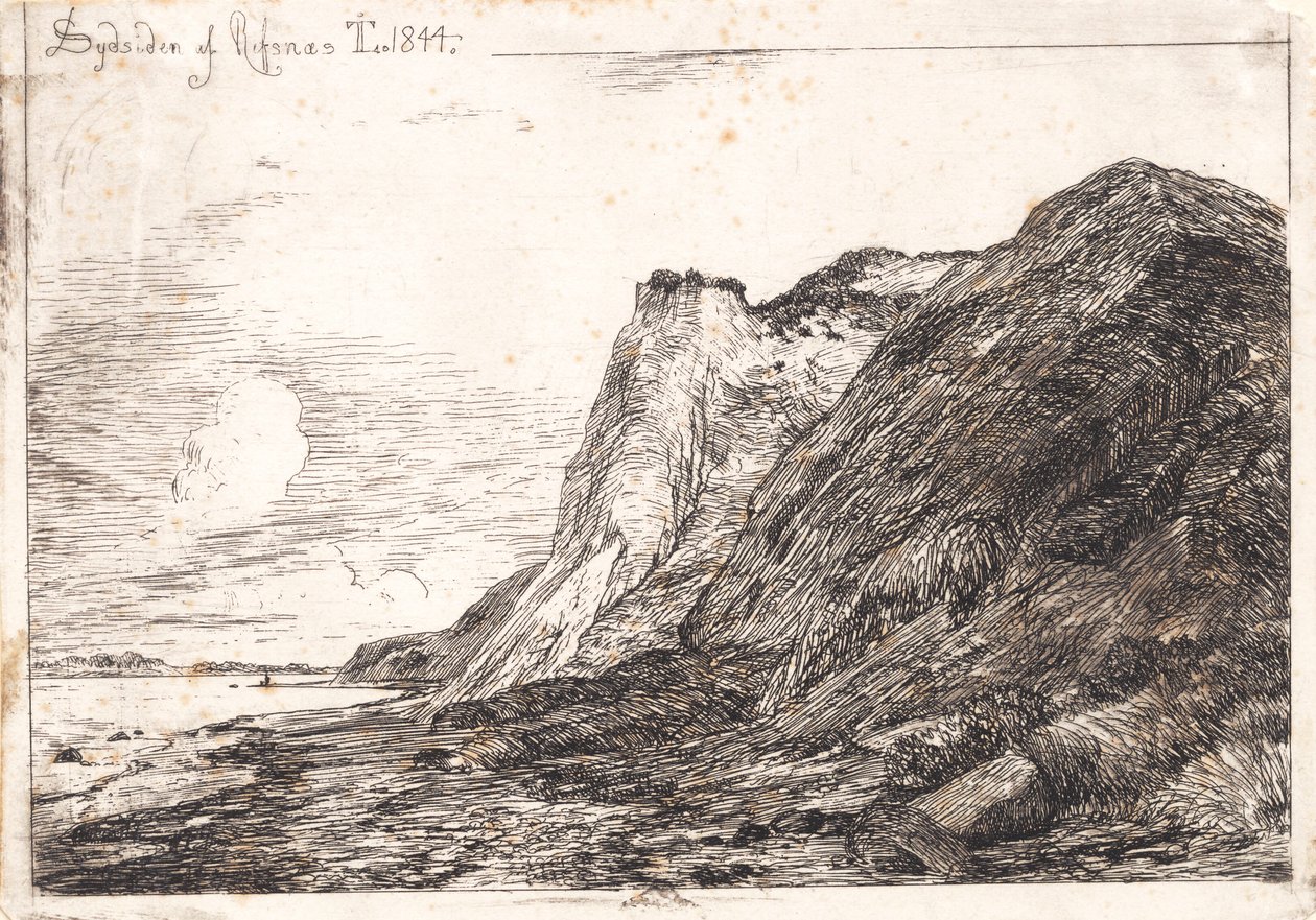 The South Side of Refnæs by Johan Thomas Lundbye