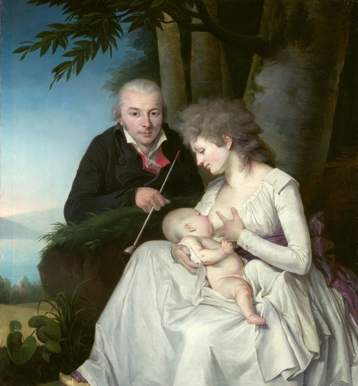 Family Portrait by Johann Friedrich August Tischbein