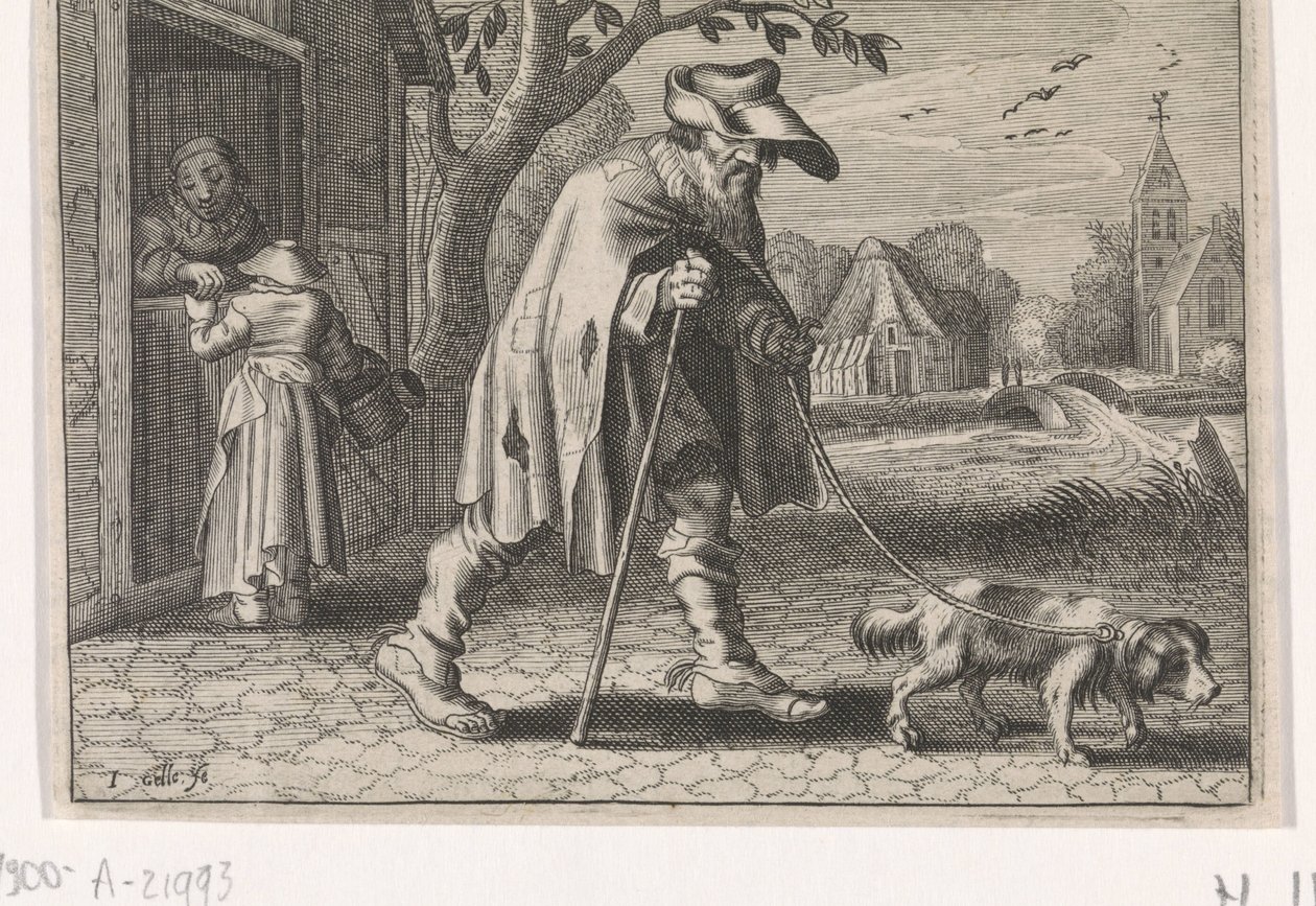 Blind in Love by Johann Gelle