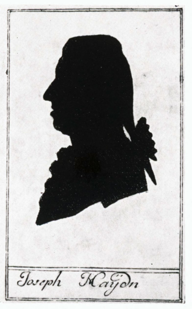 Composer Joseph Haydn by Johann Hieronymus Loeschenkohl