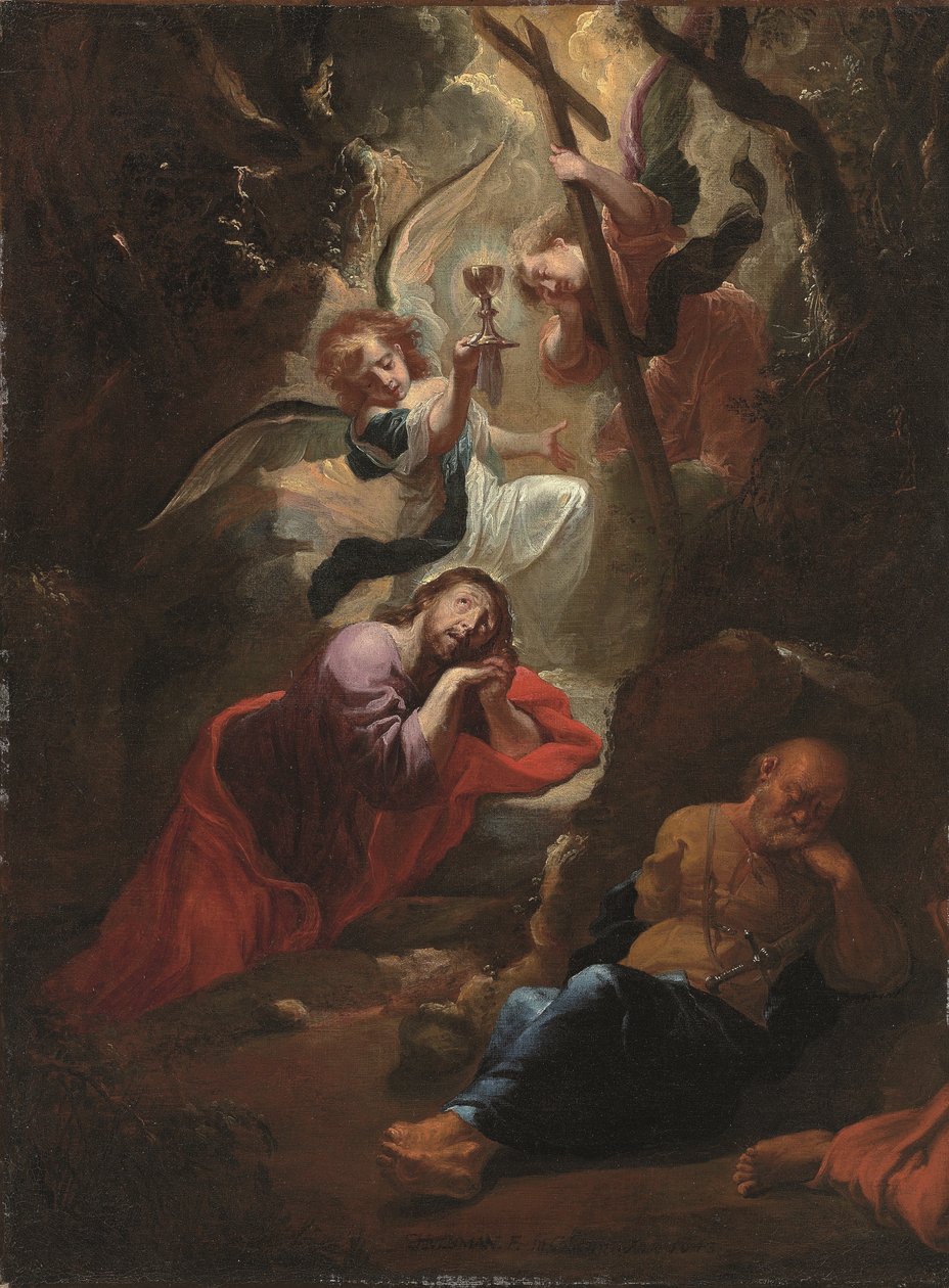 The Agony in the Garden by Johann Hulsman