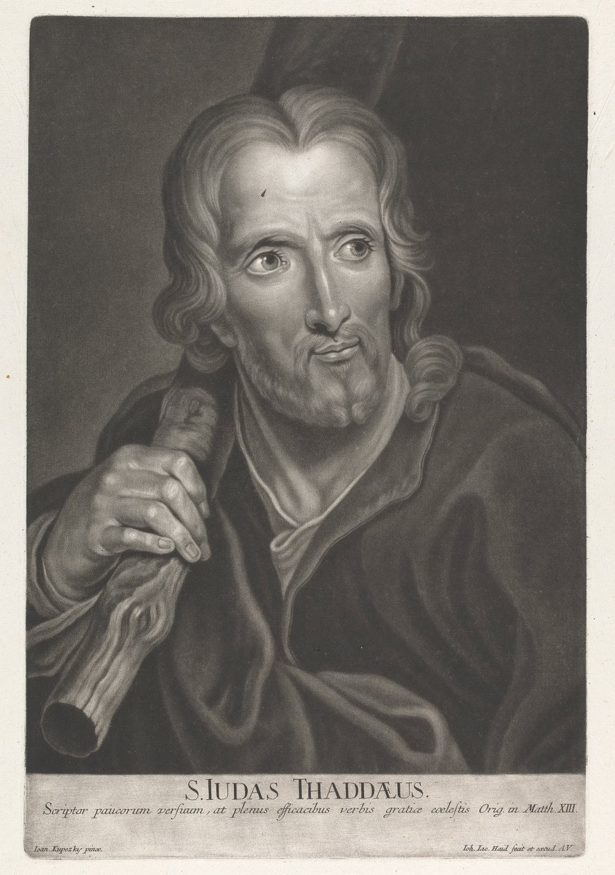 St. Judas Thaddeus by Johann Jacobus Haid
