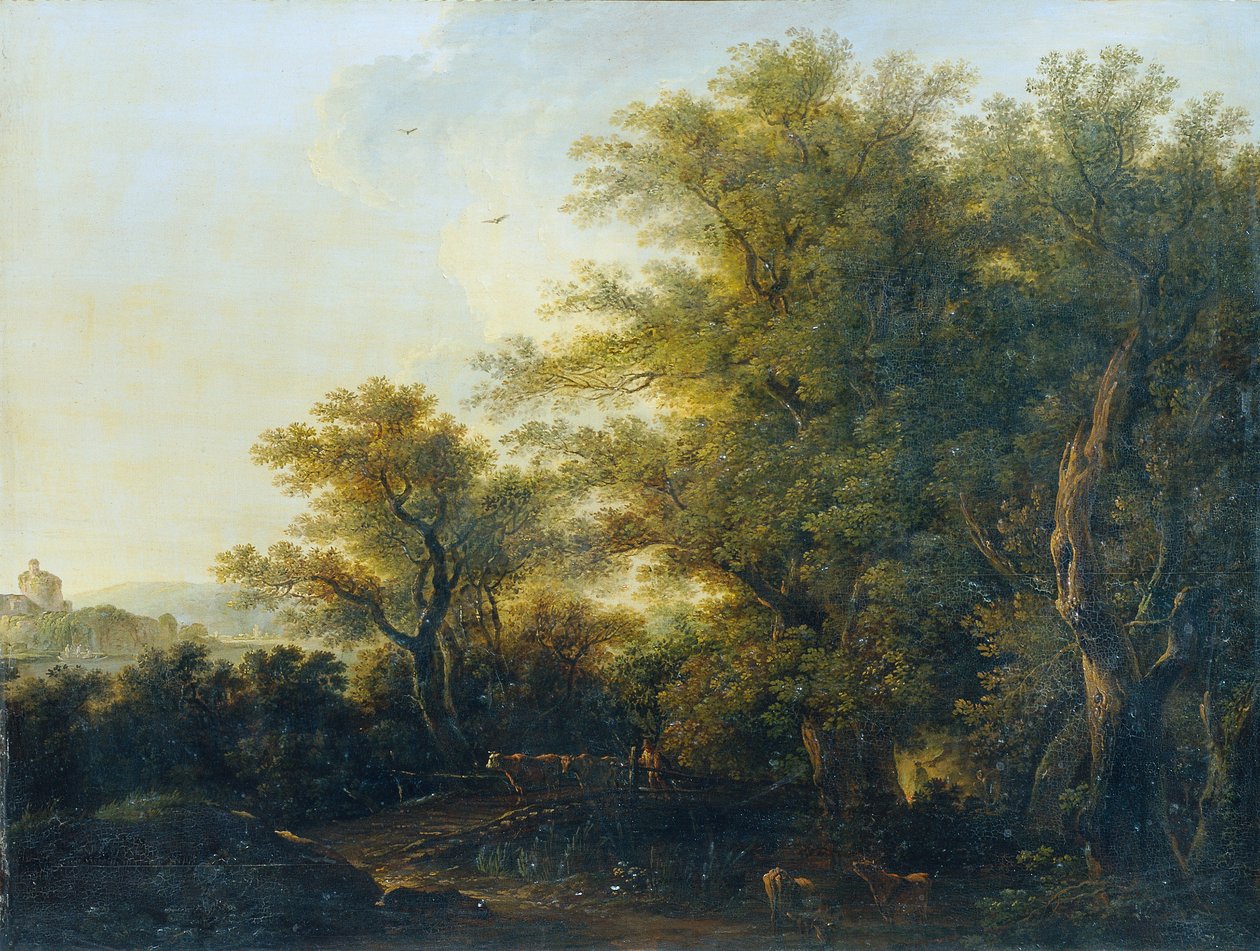 Forest Edge by Johann Josef Schindler
