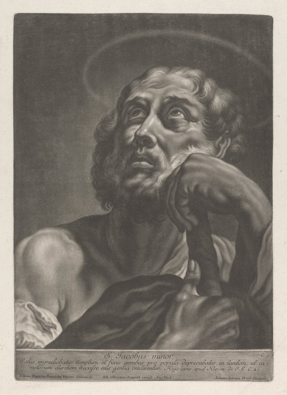 S. Jacobus Minor by Johann Lorenz Haid