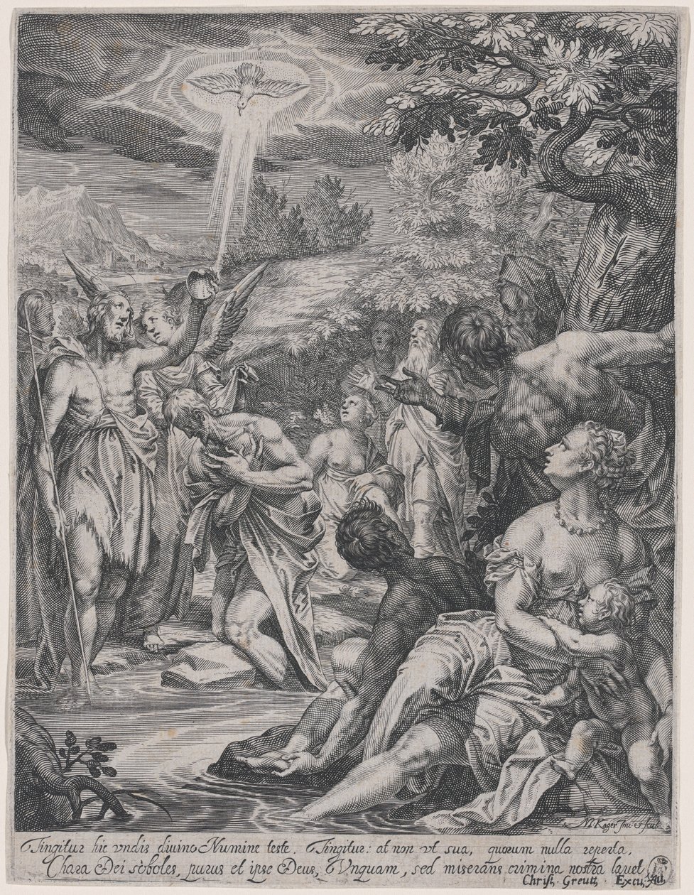 The Baptism of Christ by Johann Matthias Kager