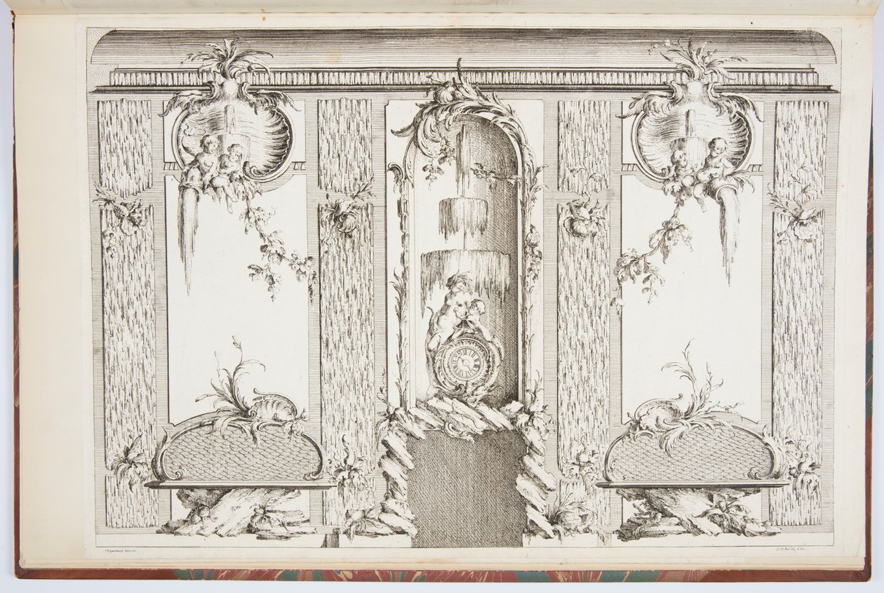Design for a Screen by Johann Michael Hoppenhaupt II