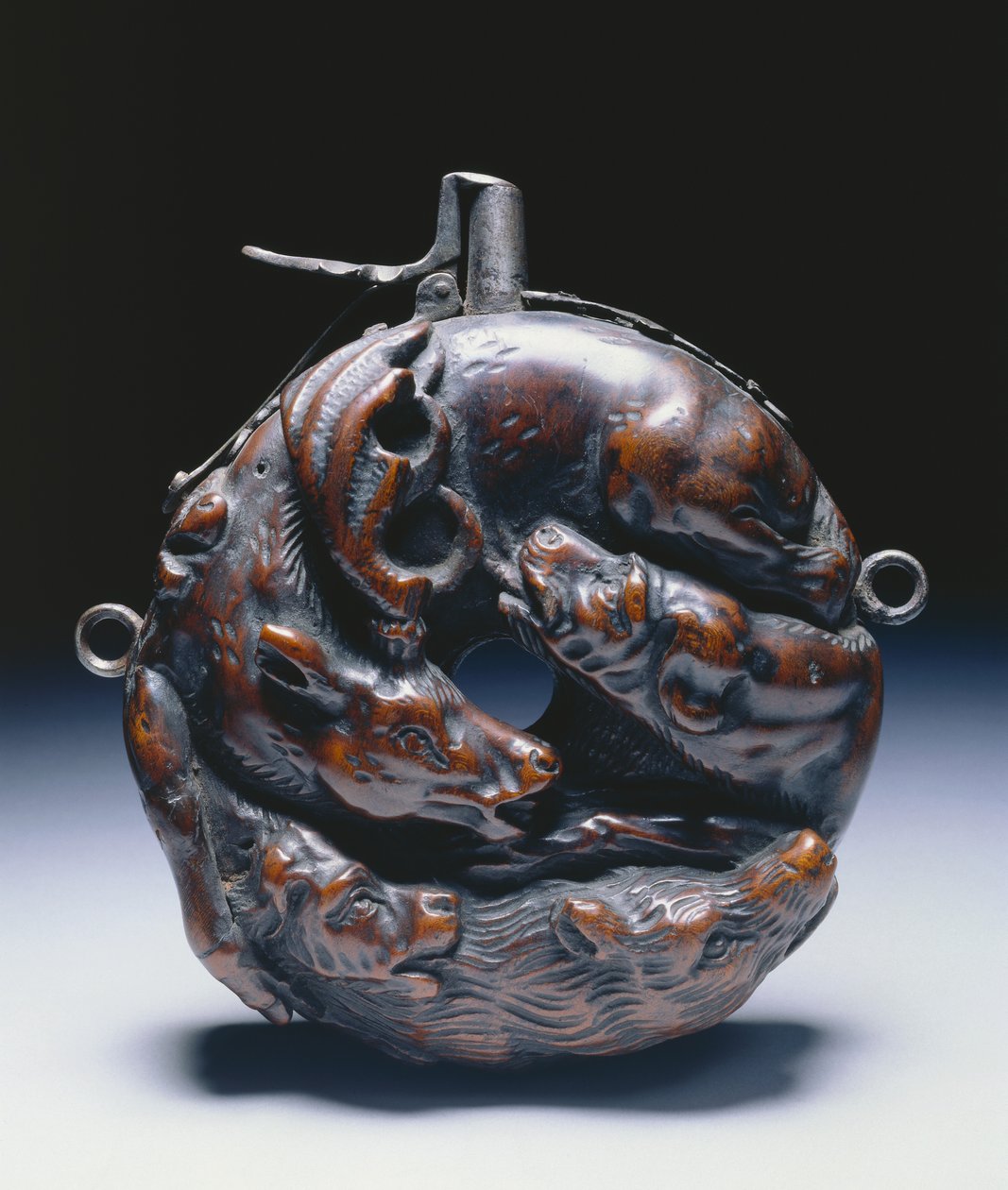 Powder Flask by Johann Michael Maucher