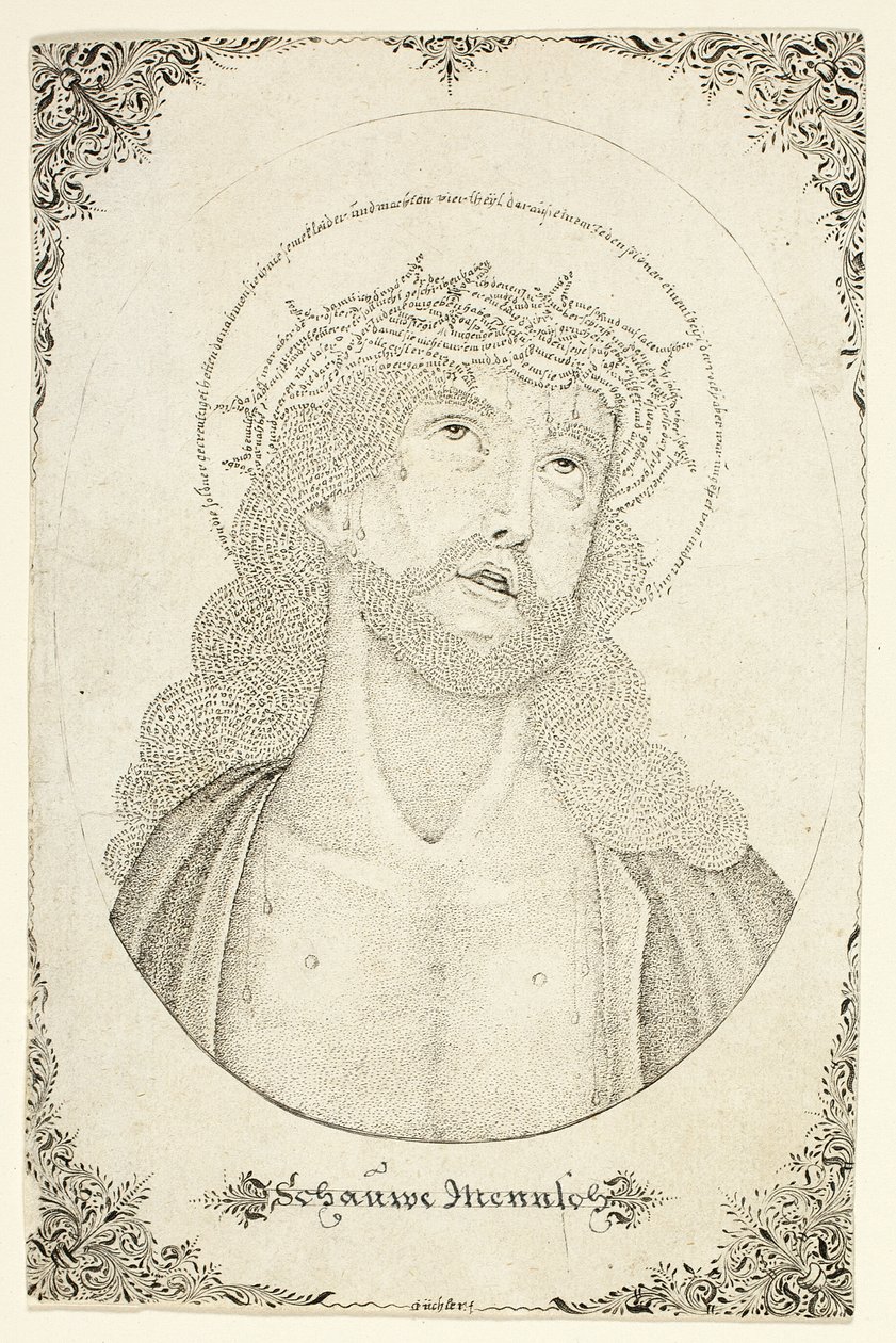 Man of Sorrows by Johann Michael Puchler