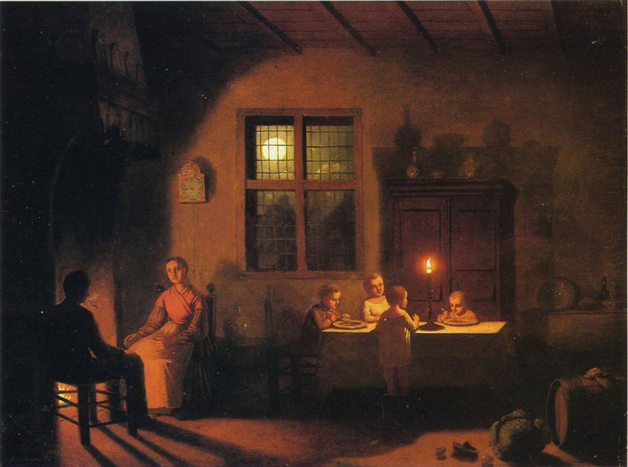 Evening at Home by Johann Mongels Culverhouse