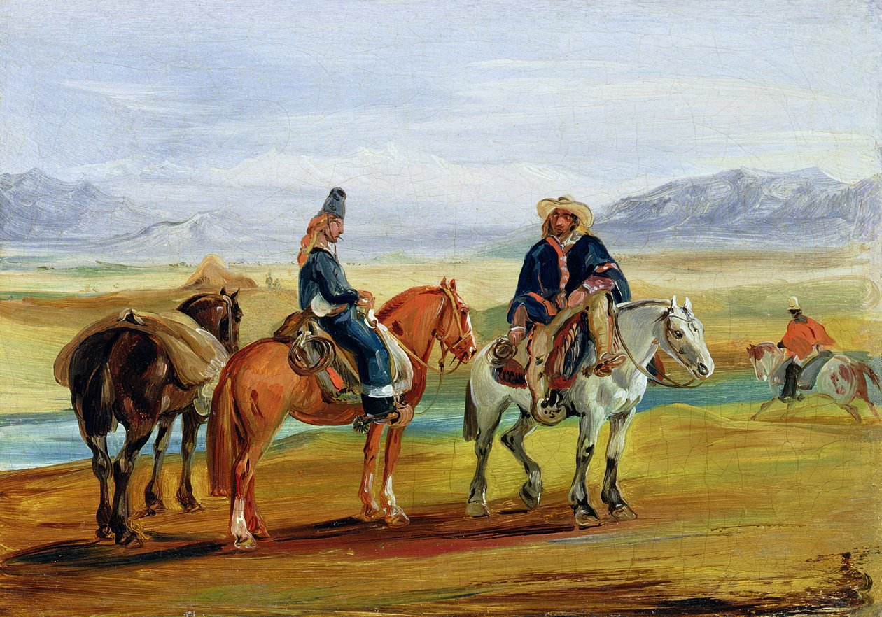 Chilean Huasos, c.1836 by Johann Moritz Rugendas