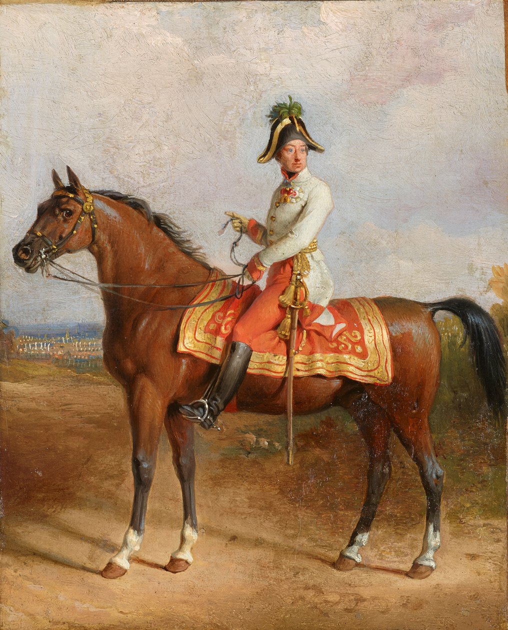 Archduke Carl on Horseback by Johann Peter Krafft