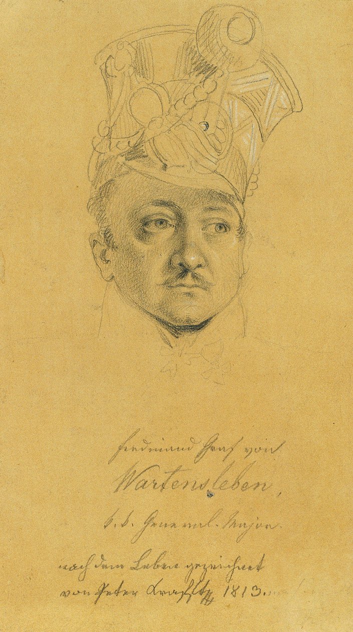 Ferdinand Graf von Wartensleben by Johann Peter Krafft