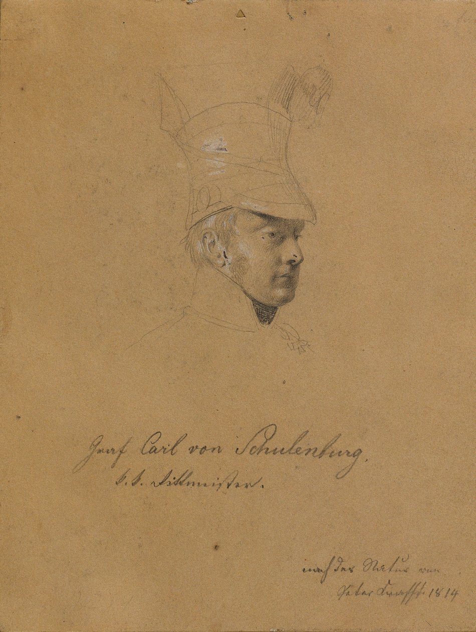 Count Carl von Schulenburg by Johann Peter Krafft