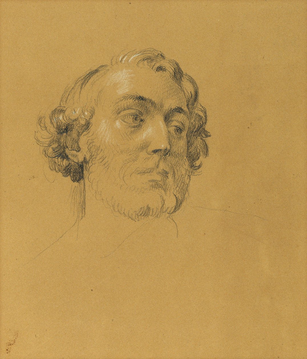 Portrait Study by Johann Peter Krafft