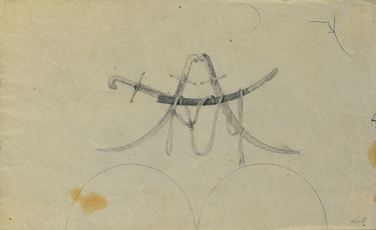Study with Sabers by Johann Peter Krafft