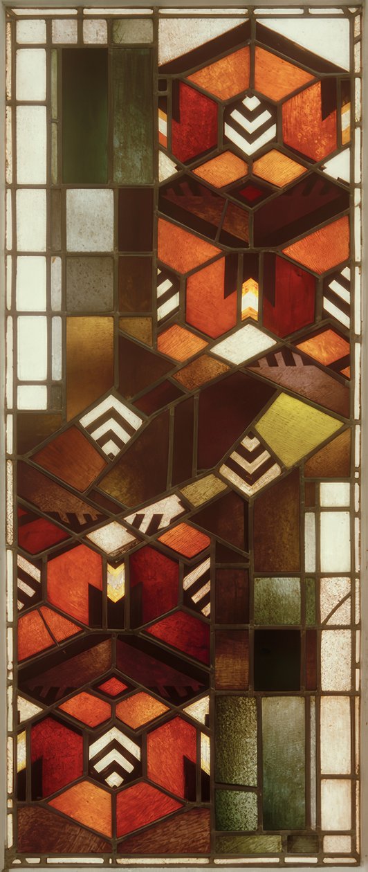 Stained Glass Window by Johan Thorn Prikker