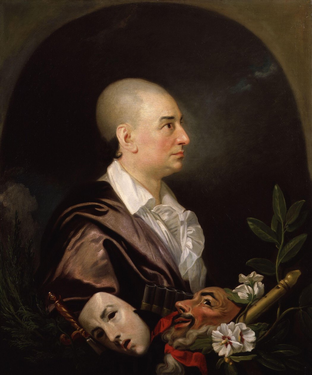 Portrait of David Garrick by Johann Zoffany