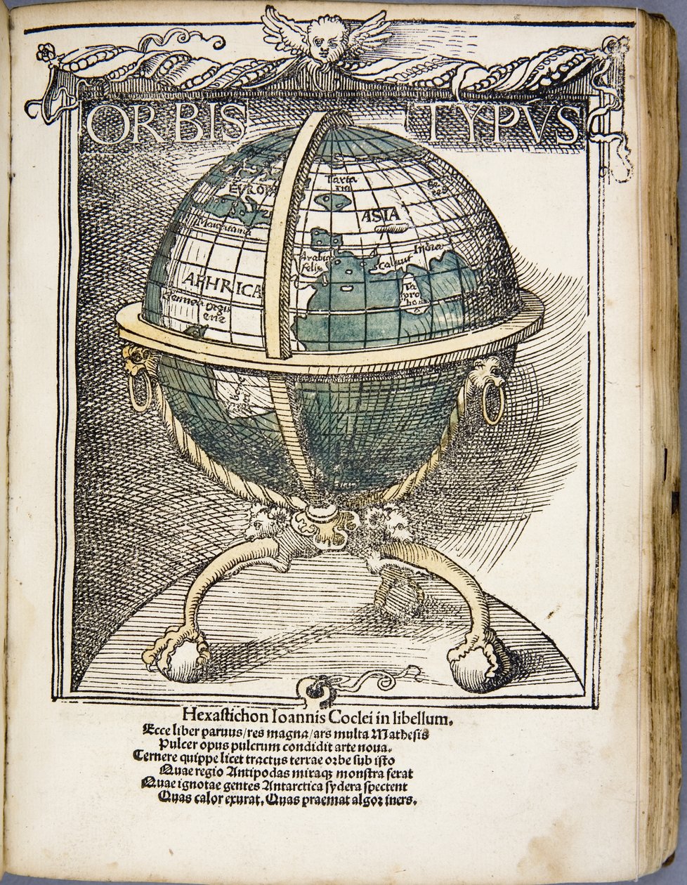 Johann Schöner, Luculentissima quaedam terrae totius descriptio by Johannes Schoner