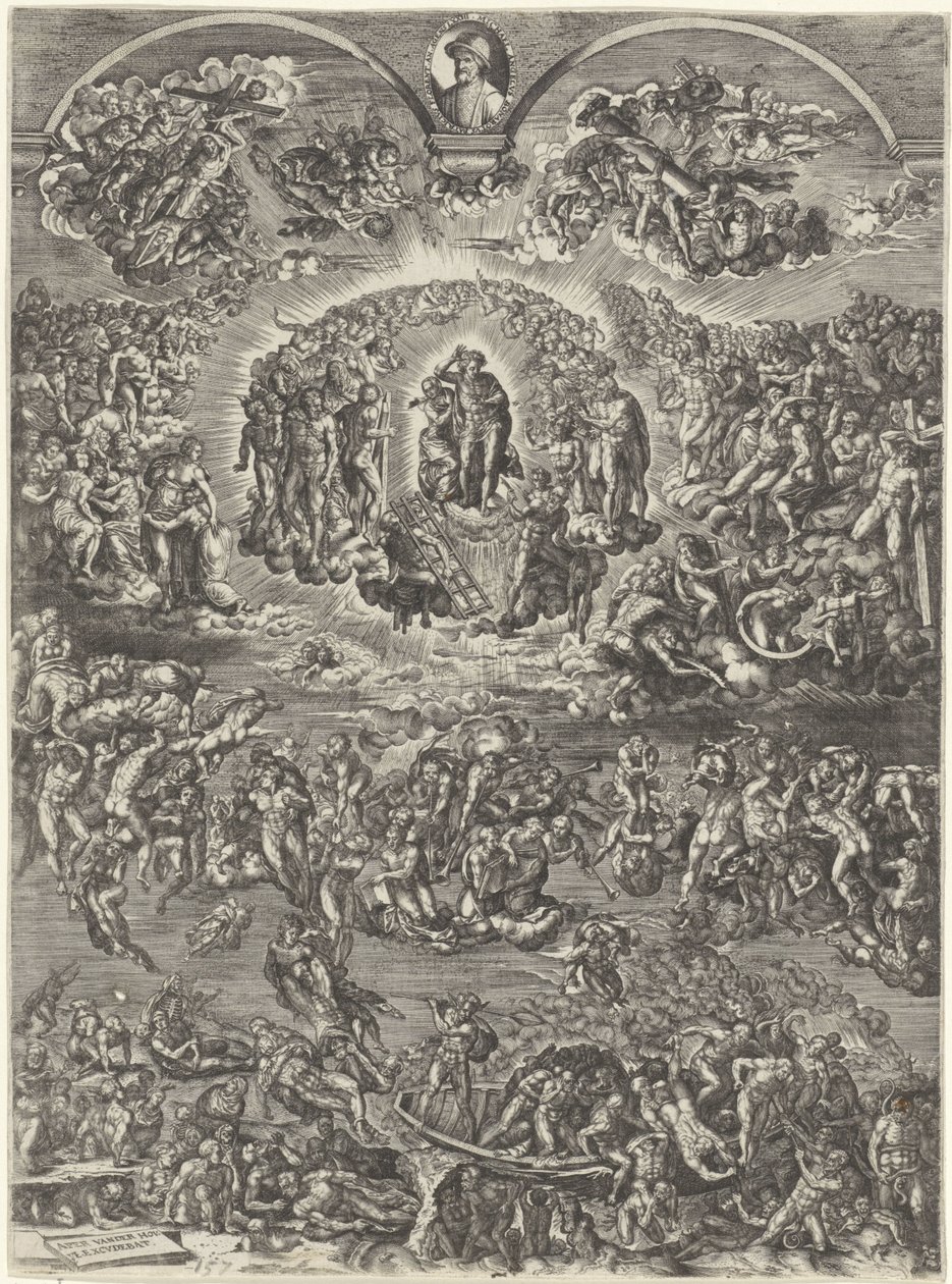 Last Judgment by Johannes Wierix