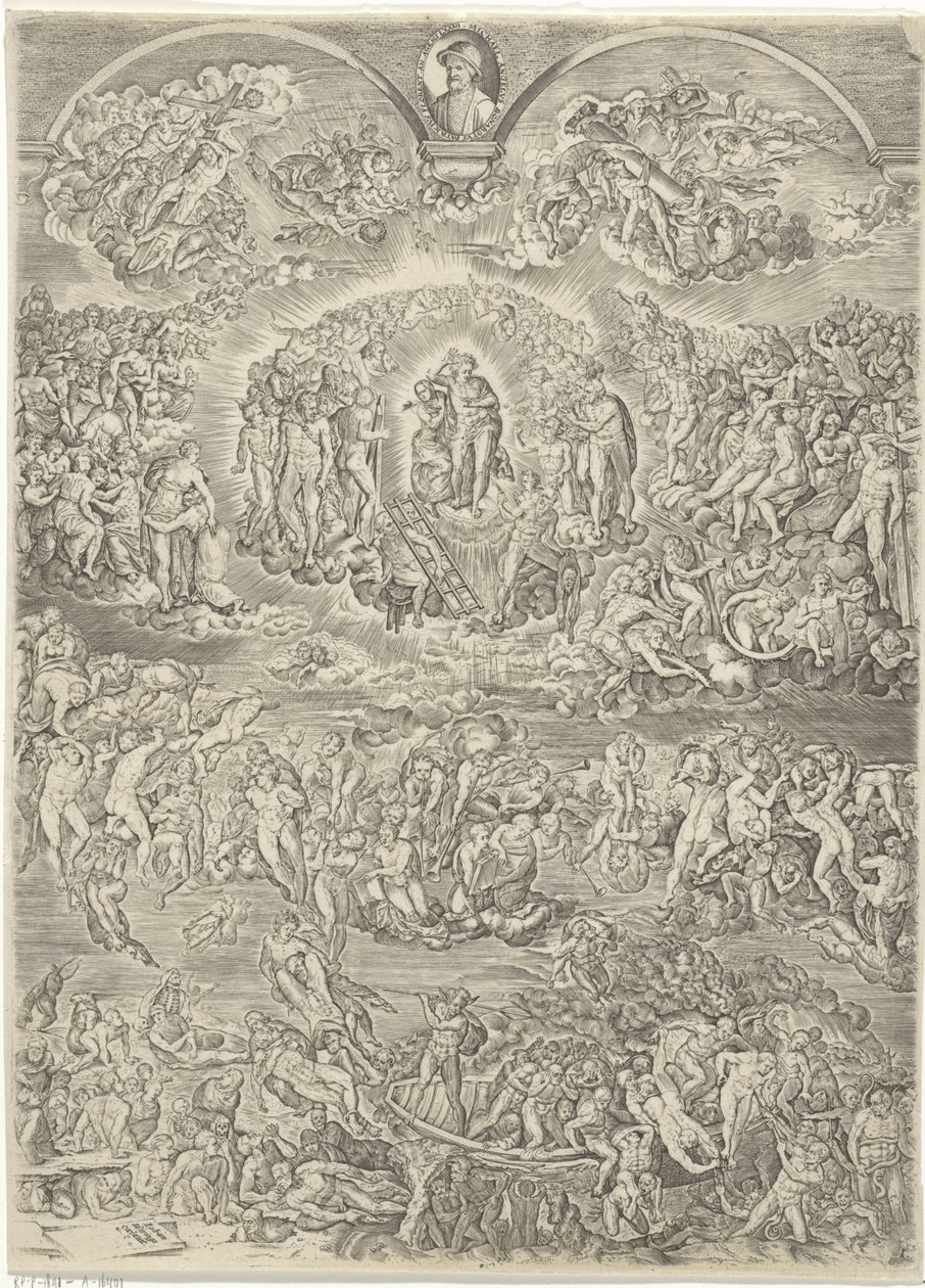 Last Judgment by Johannes Wierix
