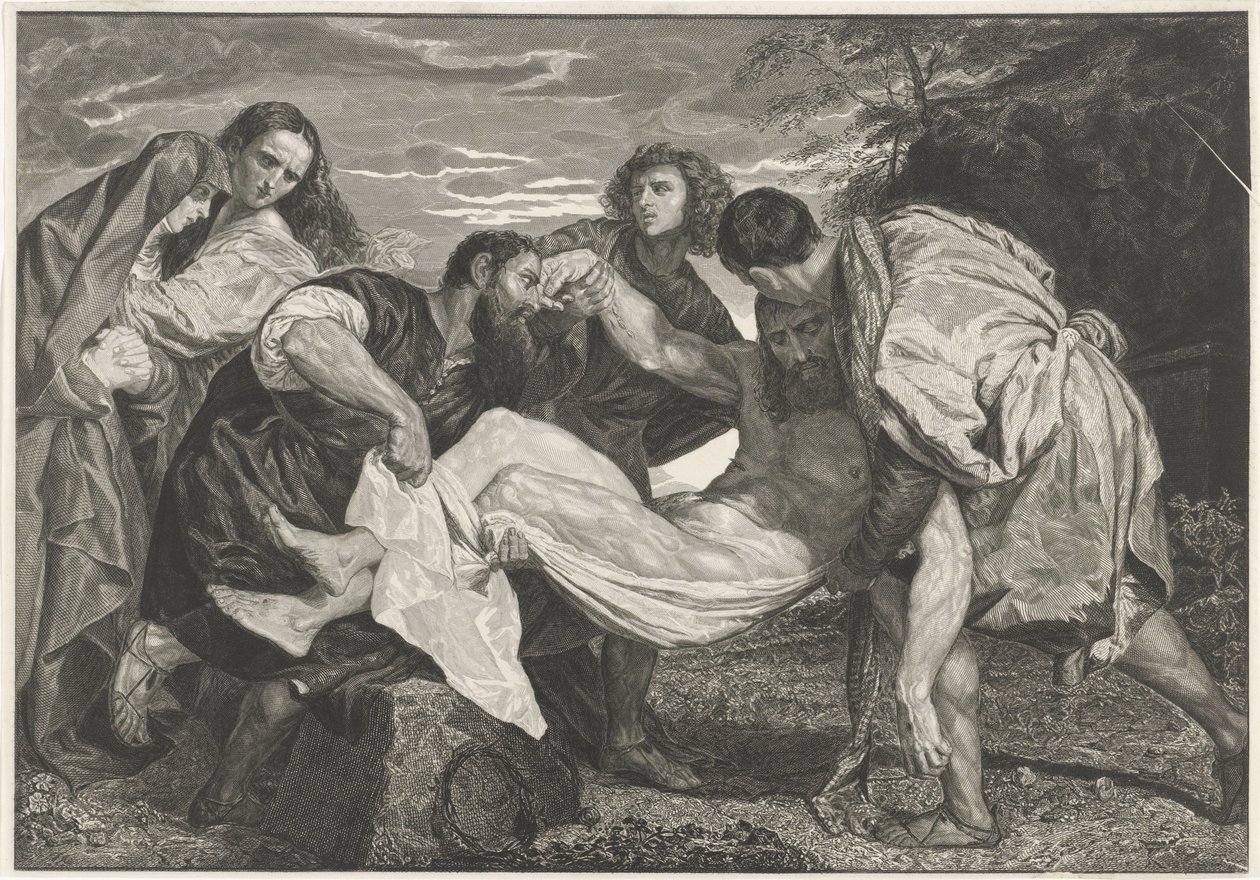 Entombment of Christ by Johannes de Mare
