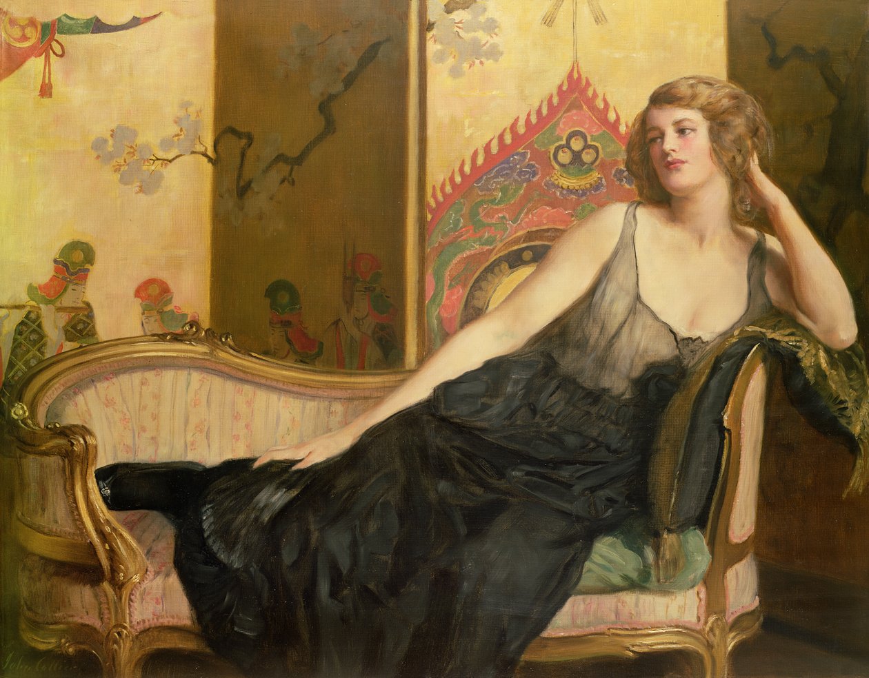 Reclining Woman by John Collier