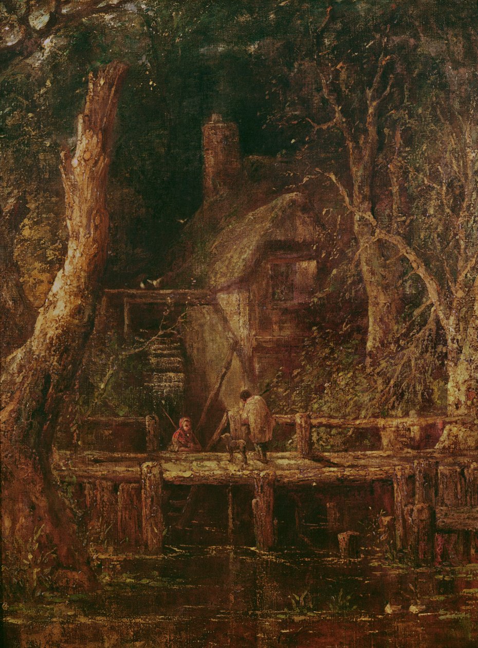 Watermill by John Constable