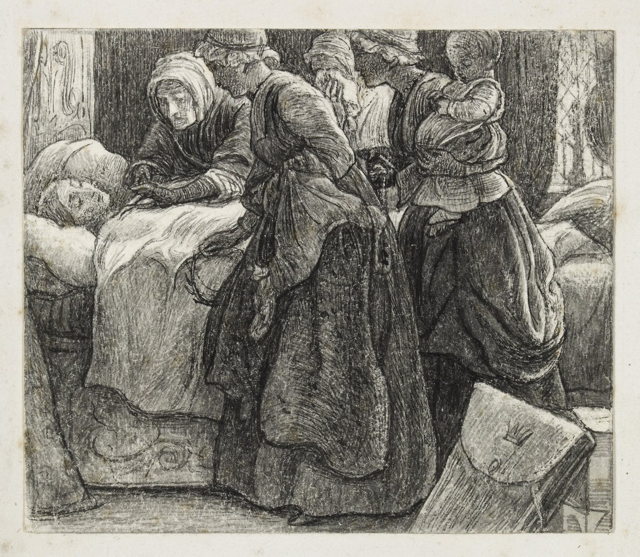The Lord of Burleigh by John Everett Millais