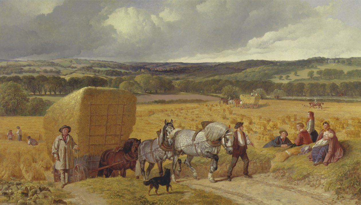 Harvest by John F. Herring