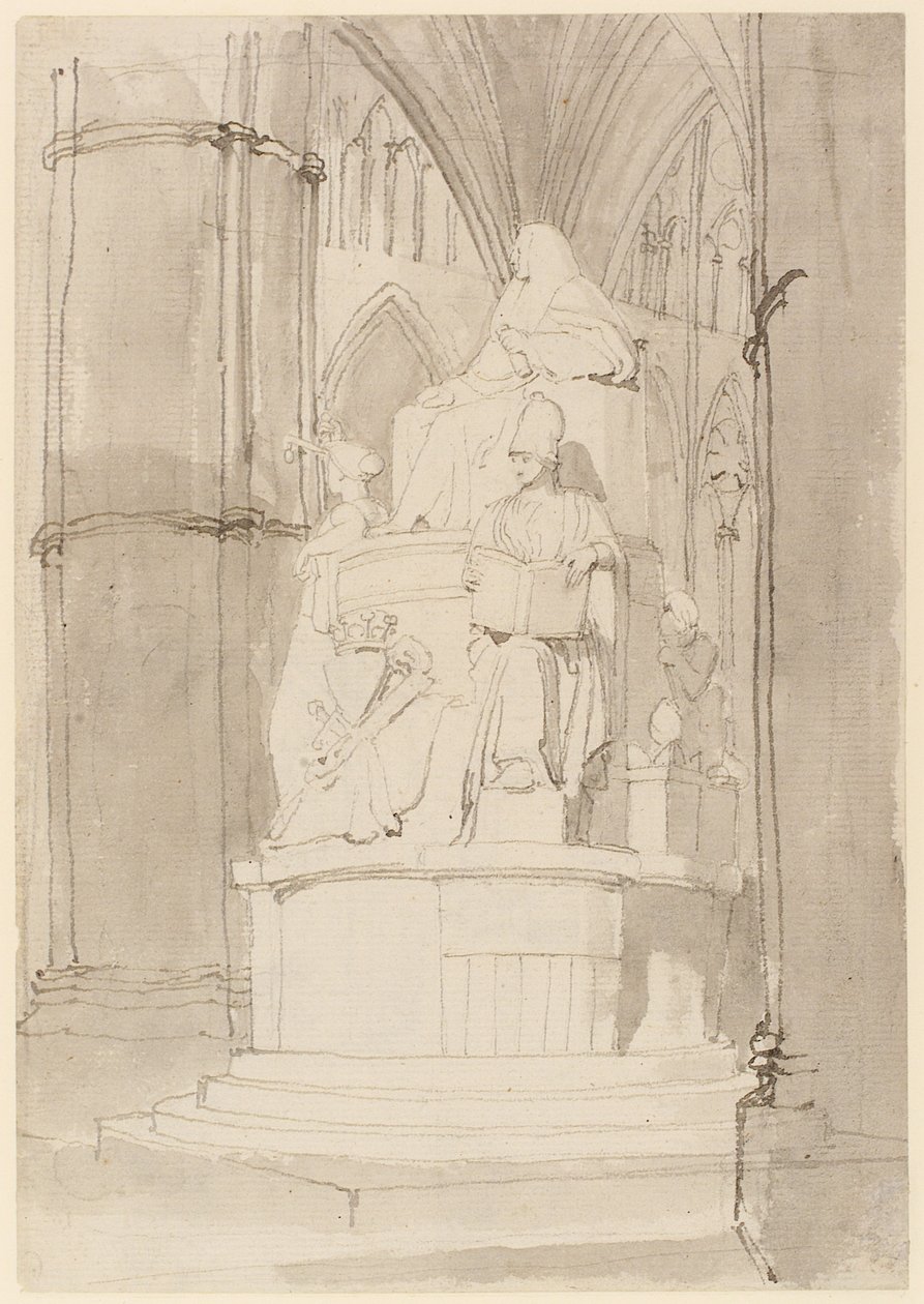 Design for the Monument of Lord Mansfield, Westminster Abbey by John Flaxman
