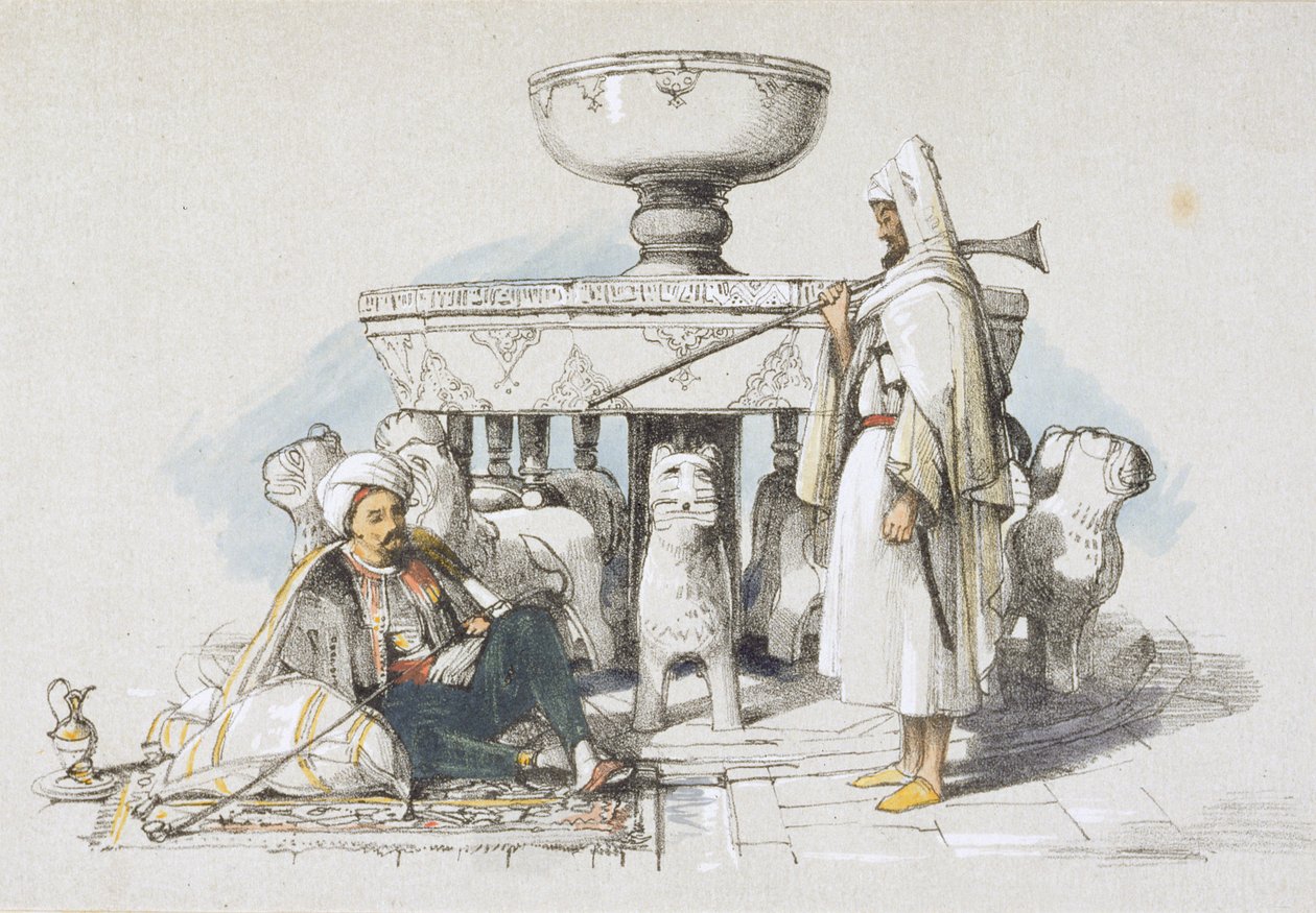 The Fountain of the Lions, Vignette from 