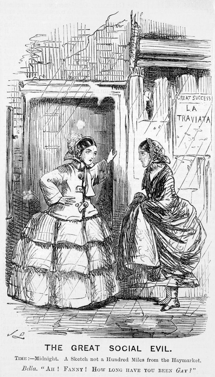The Great Social Evil, Punch by John Leech