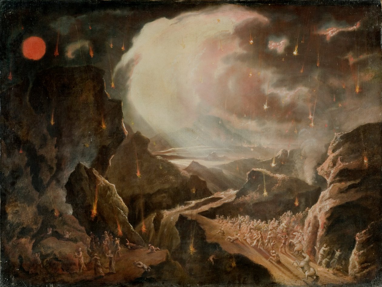 Biblical Destruction Scene by John Martin