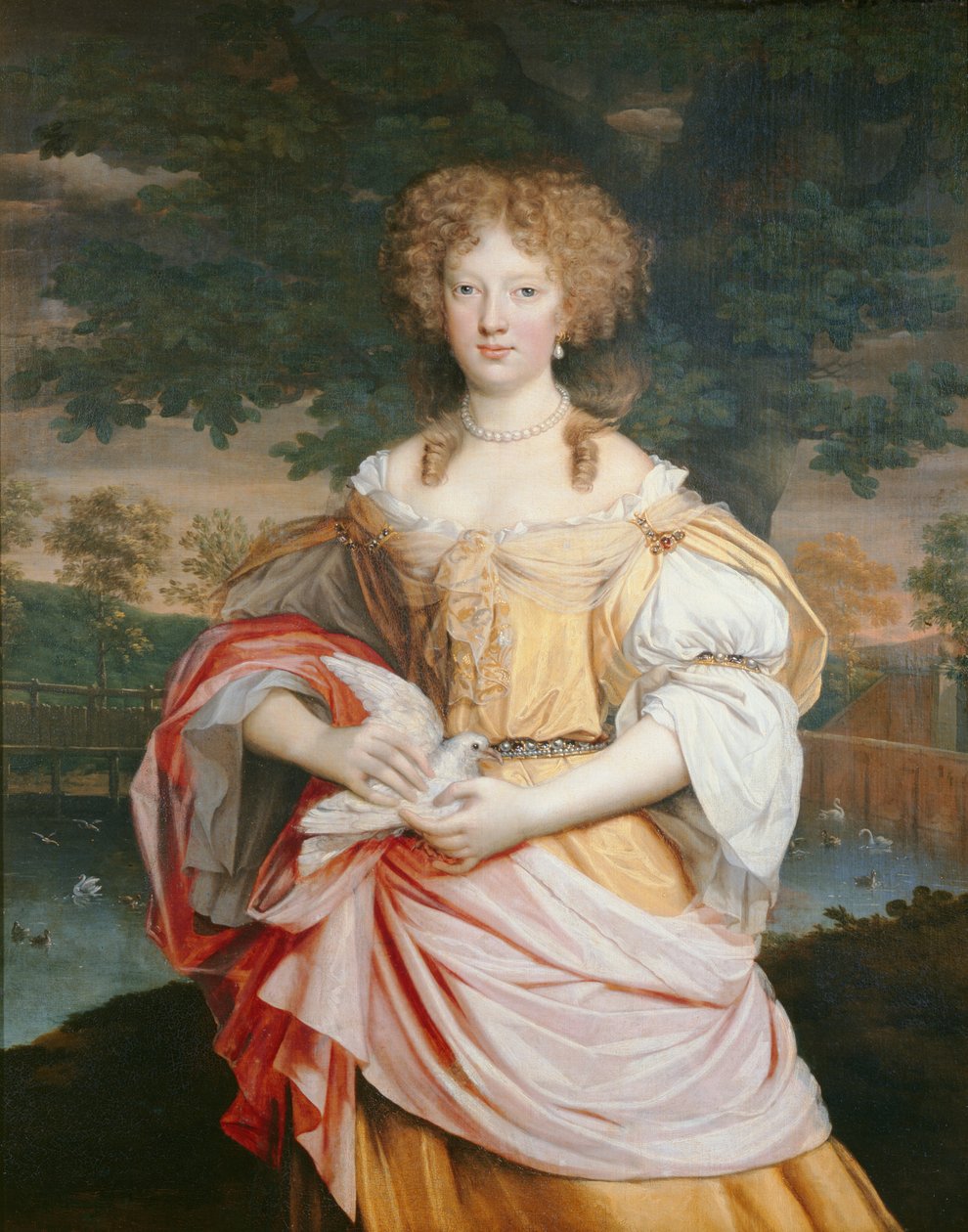 Portrait of Mary Wilbraham (1661-1737) by John Michael Wright