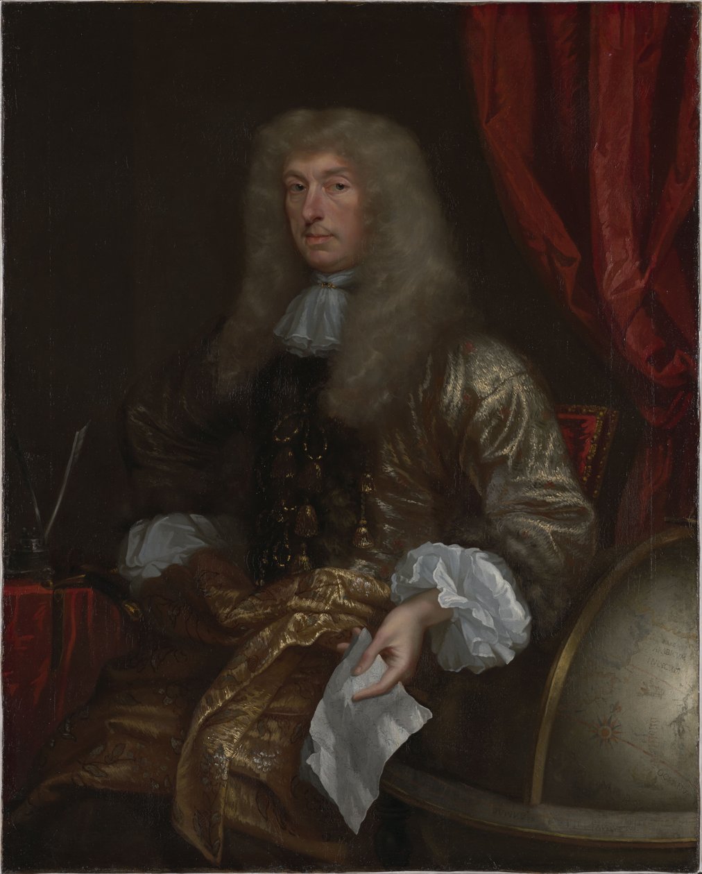 Portrait of Sir John Chardin, French Traveller and Merchant by John Michael Wright