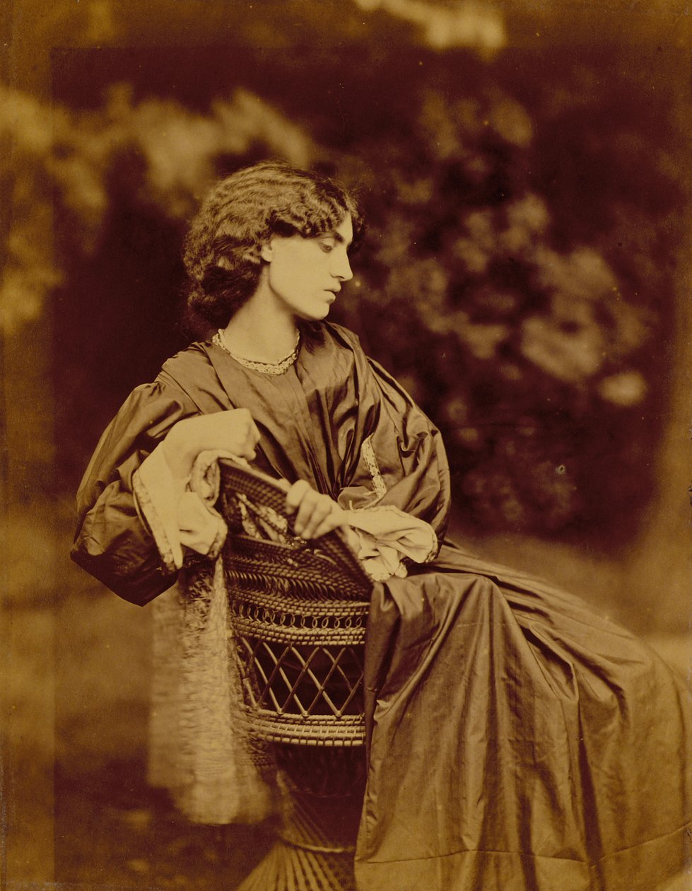 Portrait of Jane Morris by John R. Parsons