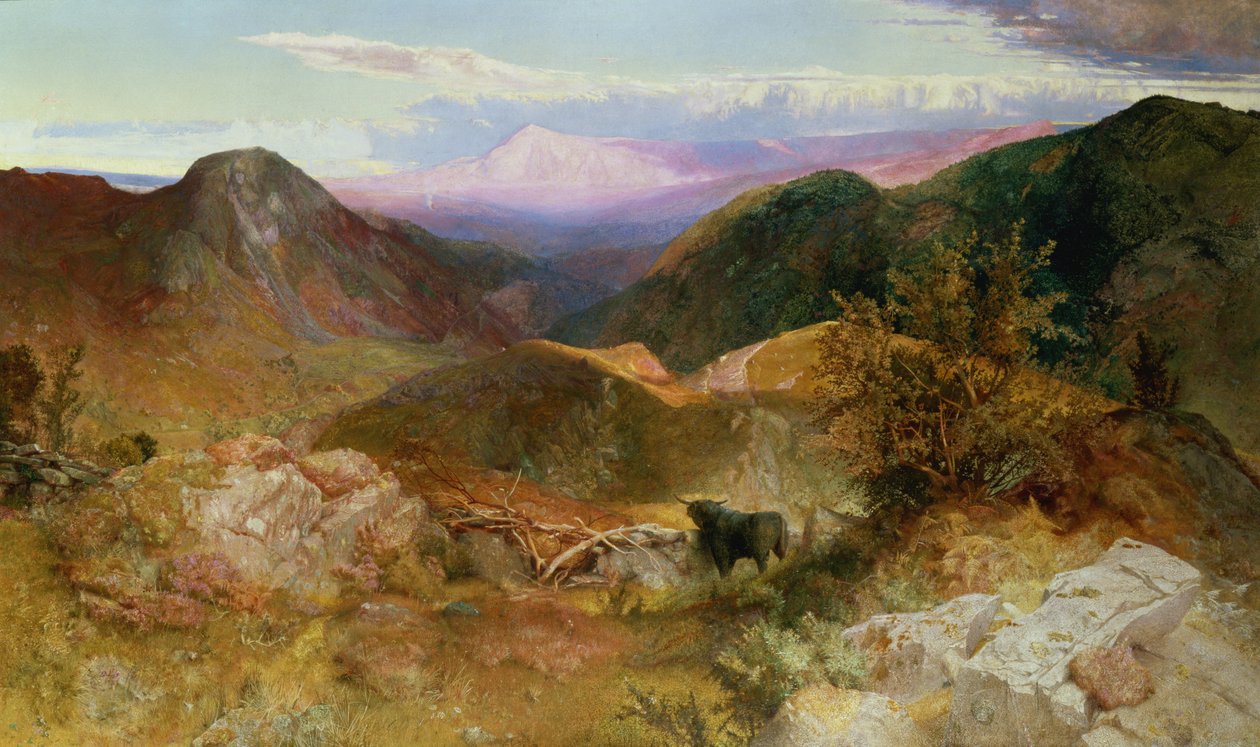 Glen Ogle, Scotland by John Samuel Raven