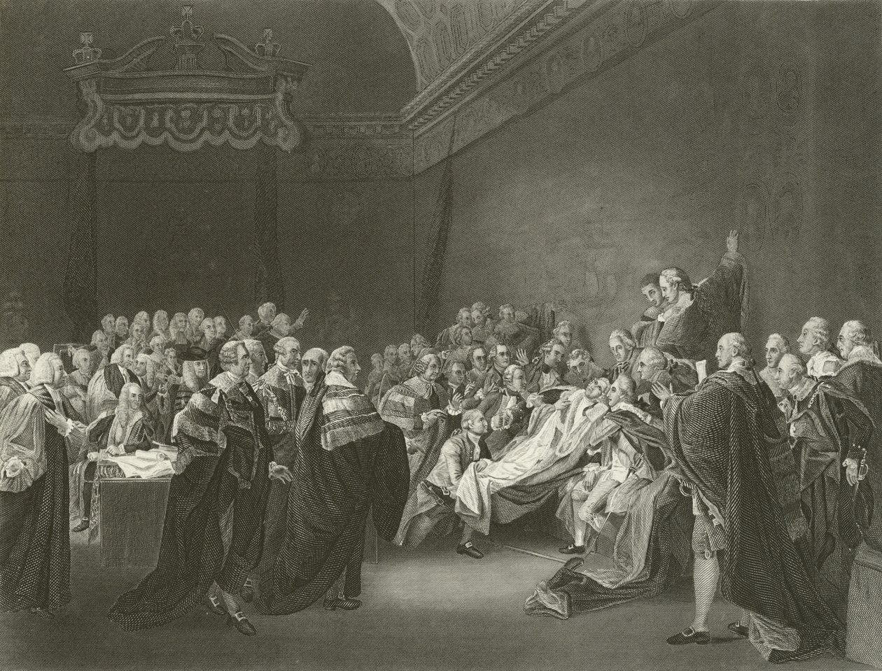 Death of the Earl of Chatham by John Singleton Copley