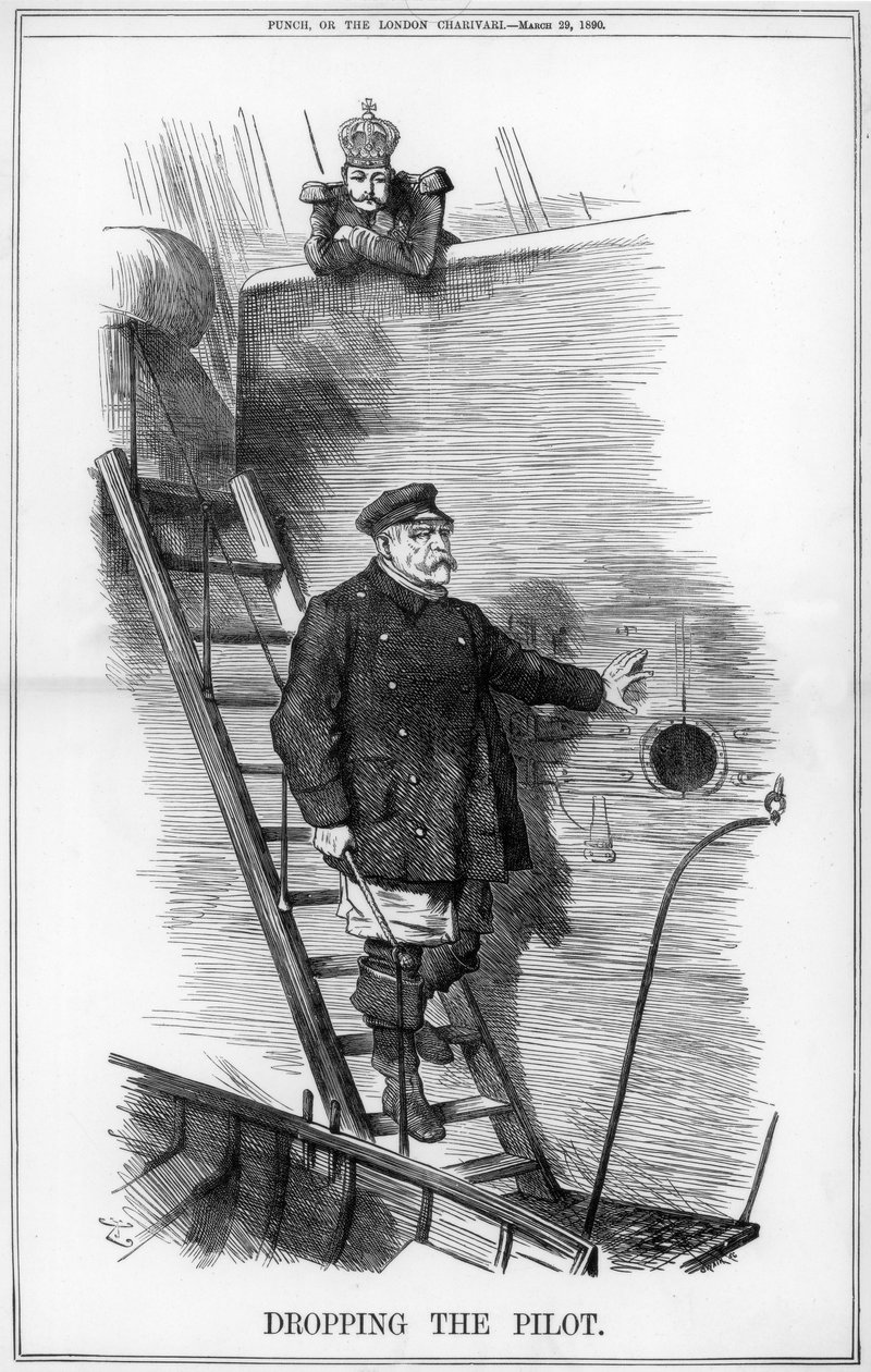 Dropping the Pilot by John Tenniel