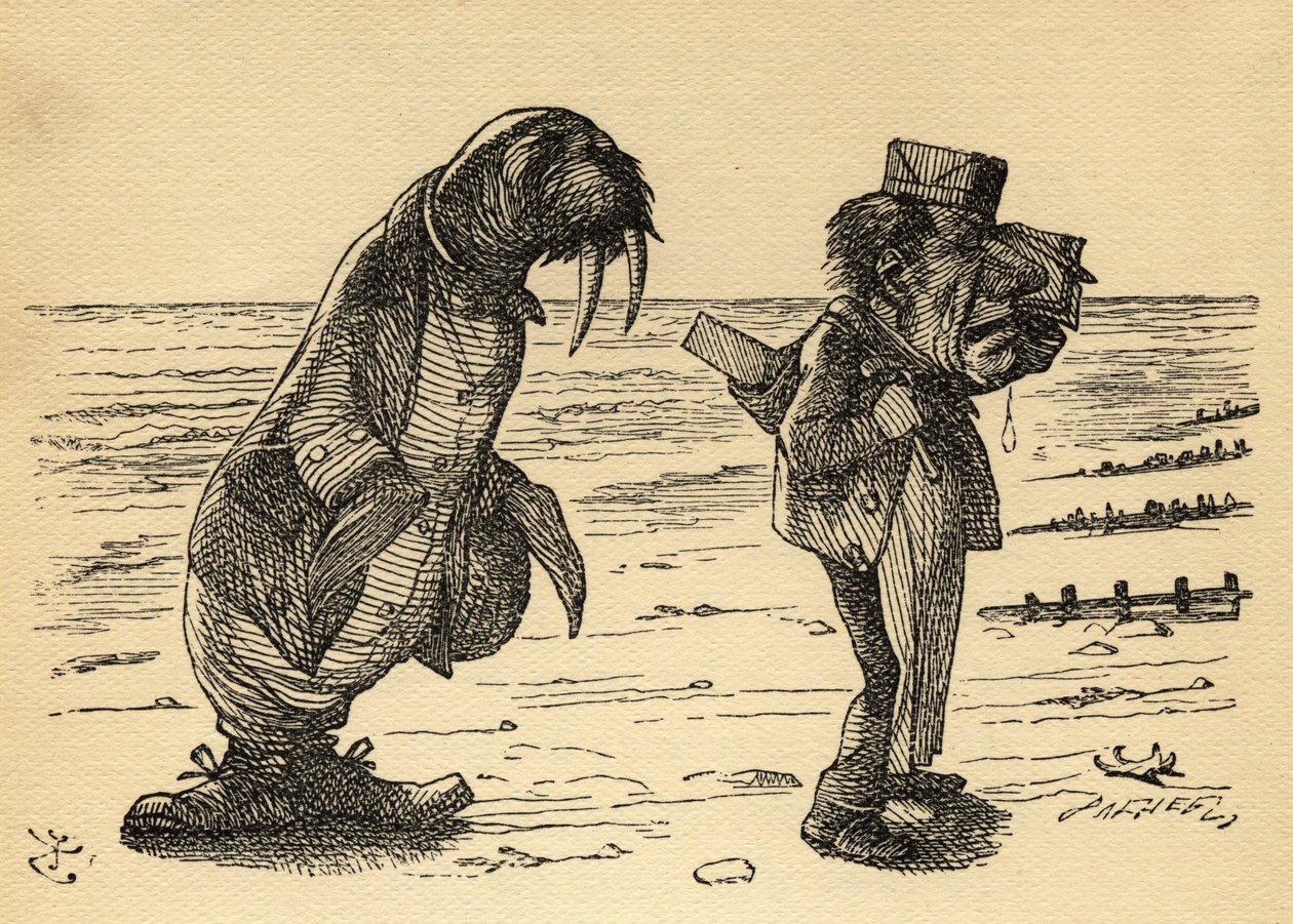 The Walrus and the Carpenter, illustration from 